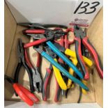 LOT - PLIERS AND CUTTERS