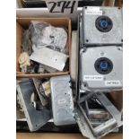 LOT - USED ELECTRICAL ITEMS