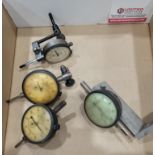 LOT - (4) DIAL INDICATORS