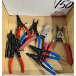 LOT - SNAP RING PLIERS