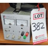 TOPWARD ELECTRIC INSTRUMENTS DC POWER SUPPLY, MODEL TPS-2000