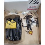 LOT - HEX AND TORX WRENCHES