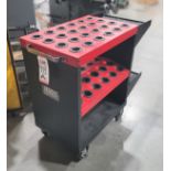 HUOT TOOLSCOOT CNC TOOLING CART, FOR 40 TAPER TOOL HOLDERS
