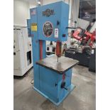2002 DOALL CONTOUR MACHINE/VERTICAL BAND SAW, MODEL 2013-V, 20" THROAT, WORK HEIGHT: UP TO 13", 2