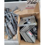 LOT - CONDUIT HARDWARE, SIMPSON STRONG TIE ANGLE PLATES