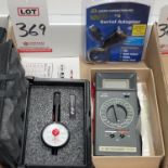 LOT - BK PRECISION 875A LCR METER, PTC MODEL 201 PENCIL DUROMETER