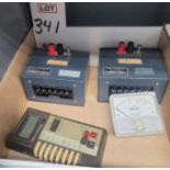 LOT - (2) GENERAL RESISTANCE INC. DIAL-AN-OHM, MODEL DA65-3X, (1) DATA PRECISION 938 CAPACITANCE