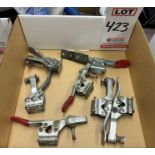 LOT - T-20-U QUICK RELEASE HOLD DOWN CLAMPS