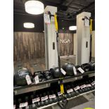 PRECOR QUEENAX QX20001 TRAINING SYSTEM, S/N BPEBL02190003, INCLUDES: (1) TRAINING TOWER (8' 6"