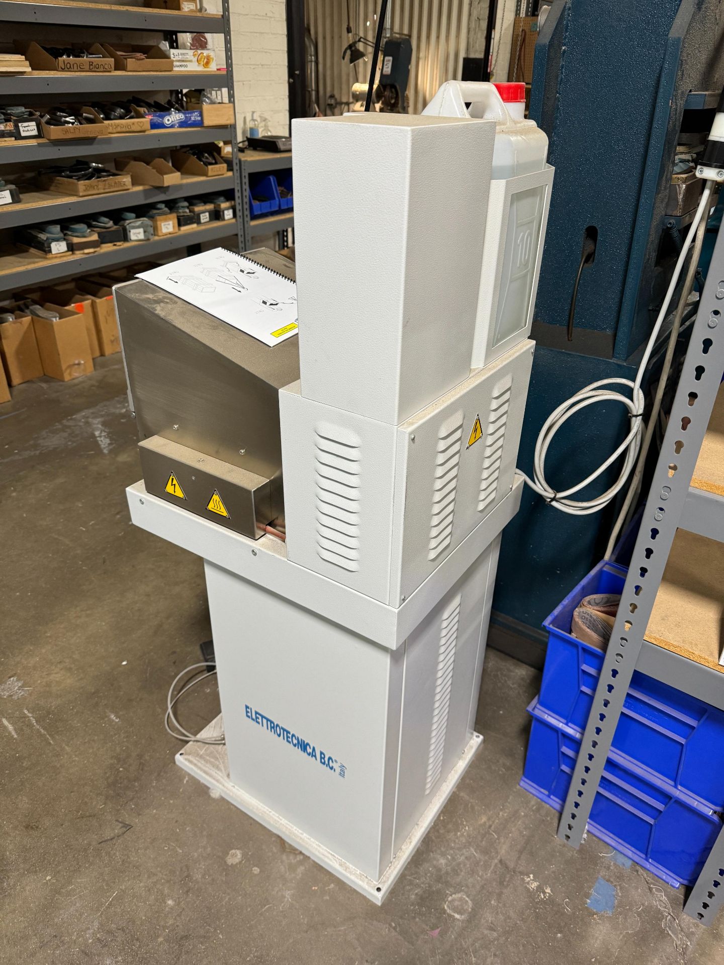 2019 ELETTROTECNICA B.C. HUMIDIFYING MACHINE, MODEL 283 - Image 7 of 7