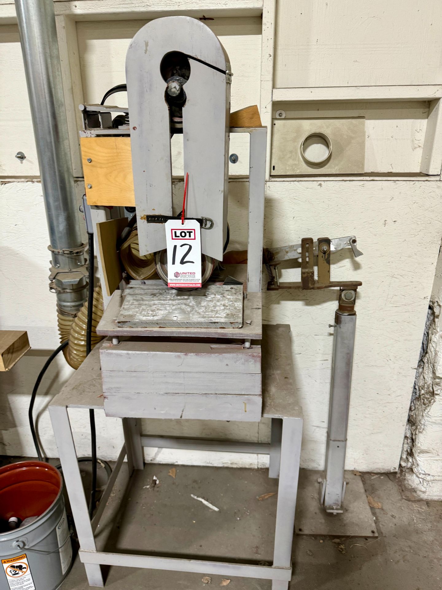 1-1/2" VERTICAL BELT SANDER, 230/460V