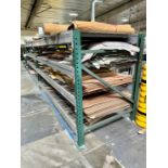 LOT - (3) SECTIONS OF PALLET RACKING W/ WIRE DECKING, CONTENTS NOT INCLUDED, (DELAYED PICKUP UNTIL