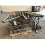 LOT - PALLET RACKING ARMS, DECKING, UPRIGHTS