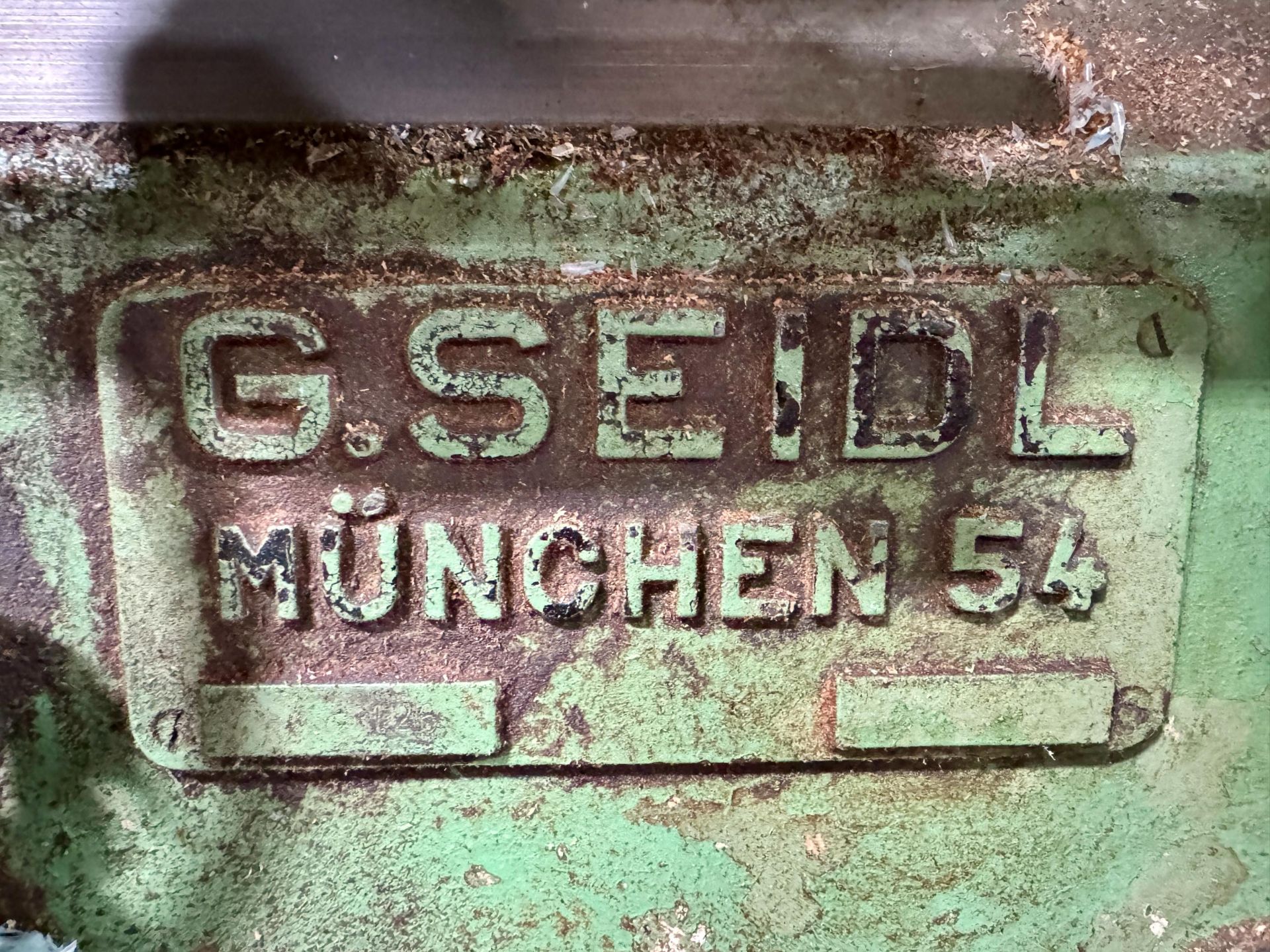 G. SEIDL MUNCHEN 54 LAST SHAPING LATHE - Image 4 of 9