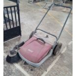 MINUTEMAN KLEEN SWEEP 27" WALK BEHIND FLOOR SWEEPER