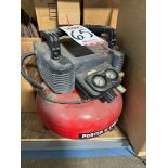 PORTER CABLE PORTABLE AIR COMPRESSOR, 150 PSI, 6-GAL