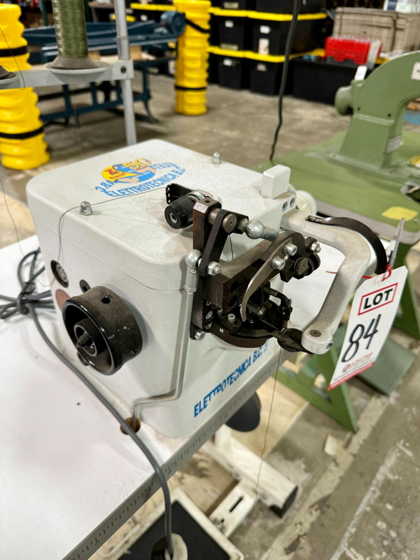 2019 ELETTROTECNICA B.C. STROBEL MACHINE, MODEL 441-1, S/N 19/0003/1, SPECIALTY SEWING MACHINE FOR - Image 3 of 4