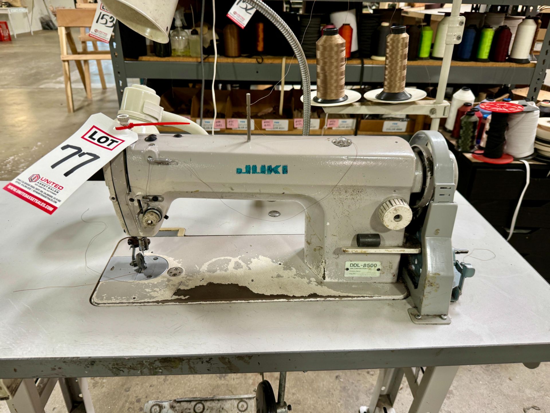 JUKI INDUSTRIAL SEWING MACHINE, MODEL DDL-8500 - Image 2 of 4
