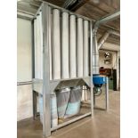 2018 NEDERMAN NFP-S1000 BAG FILTER DUST COLLECTOR, CTR. NO. 18345-00, ITEM NO. 89101009, 10 HP, 3-