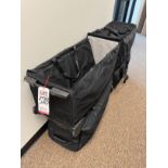 LOT - (4) PORTABLE SHOE BOX TRAVEL CASES