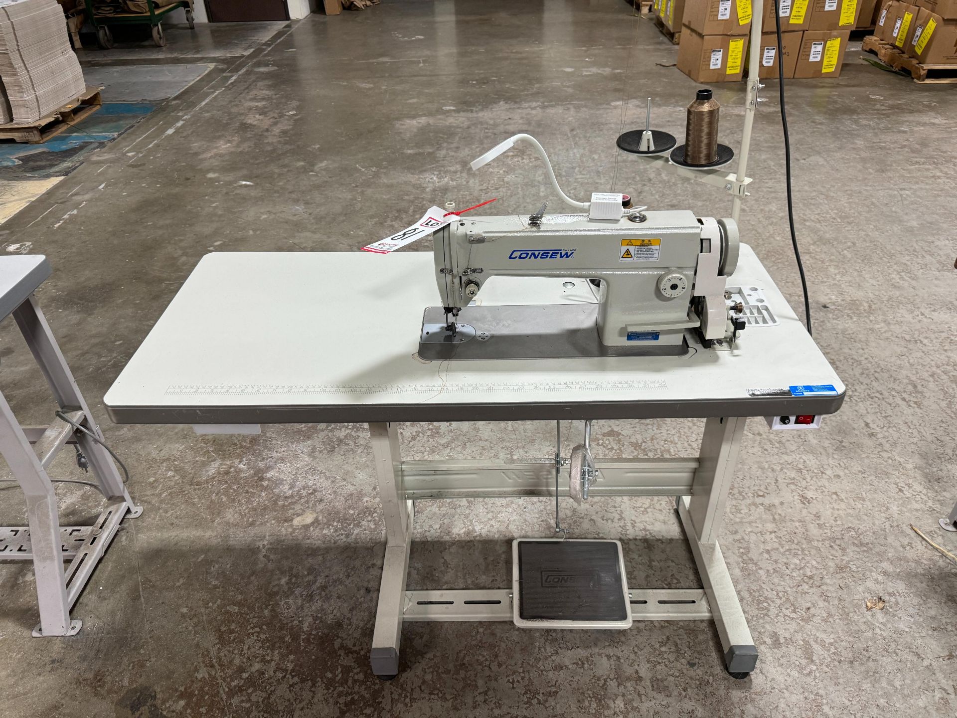 CONSEW INDUSTRIAL SEWING MACHINE, MODEL 7360R-SS