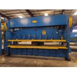 CHICAGO 514-DSS FLANGE PRESS, 14' X 48" FLANGE BED, 3/16", 1-1/2" DIE OPENING, MECHANICAL, S/N P-