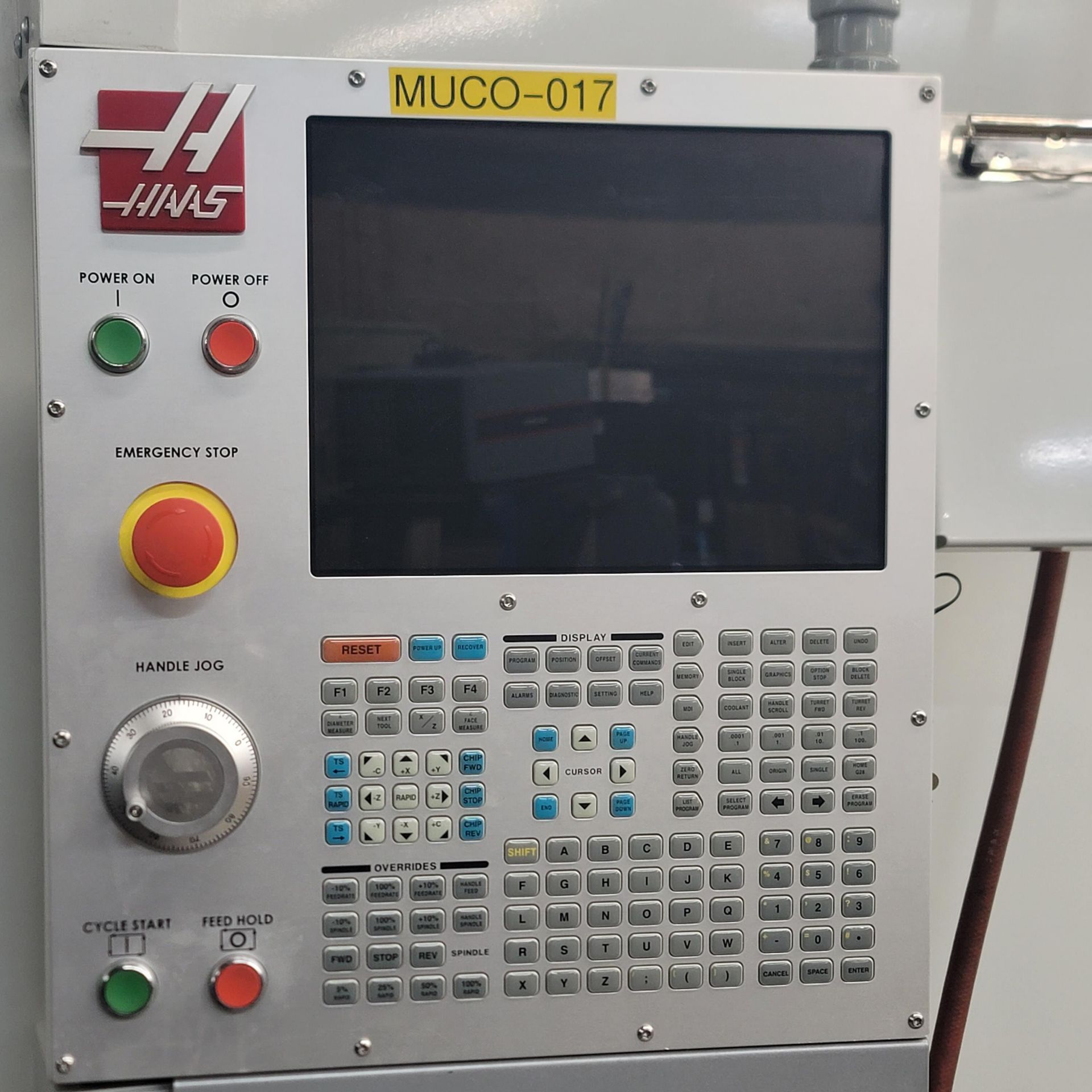 2021 HAAS ST-35Y CNC TURNING CENTER, LIVE MILLING, 12" CHUCK, MAX PART SWING 21" - Image 8 of 21