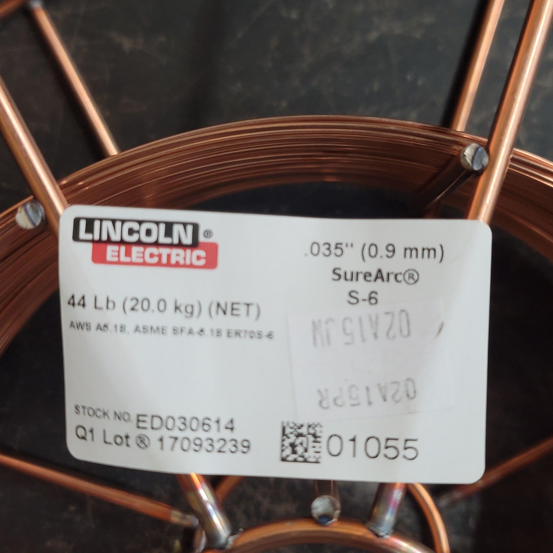 LOT - (5) SPOOLS OF WELDING WIRE - Image 5 of 5