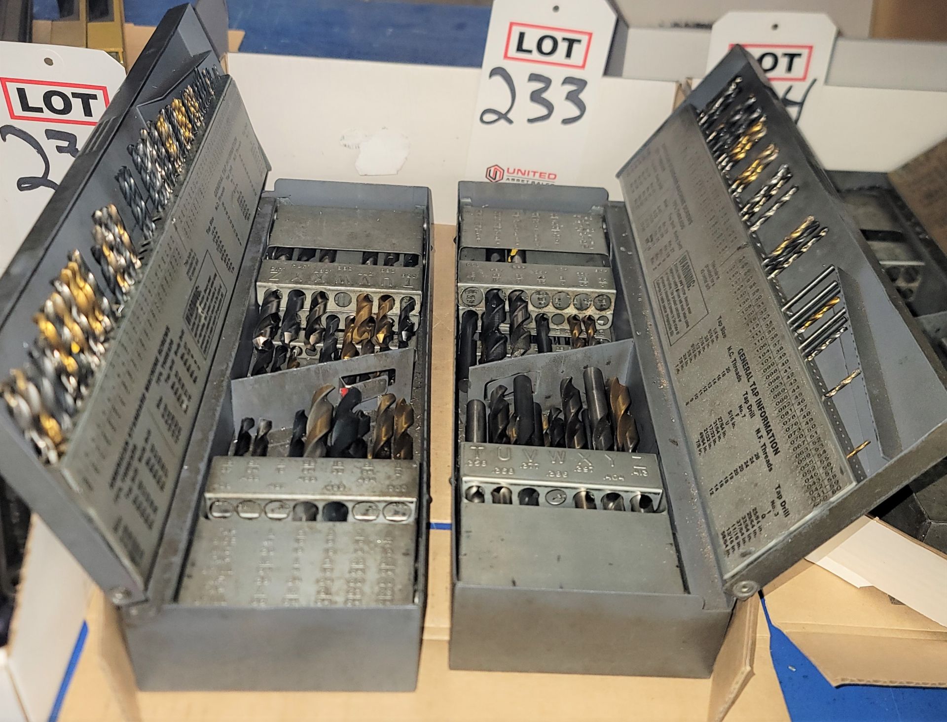 LOT - (2) DRILL INDEX SETS