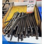 LOT - WORK HOLD DOWN BOLTS, THREADED ROD