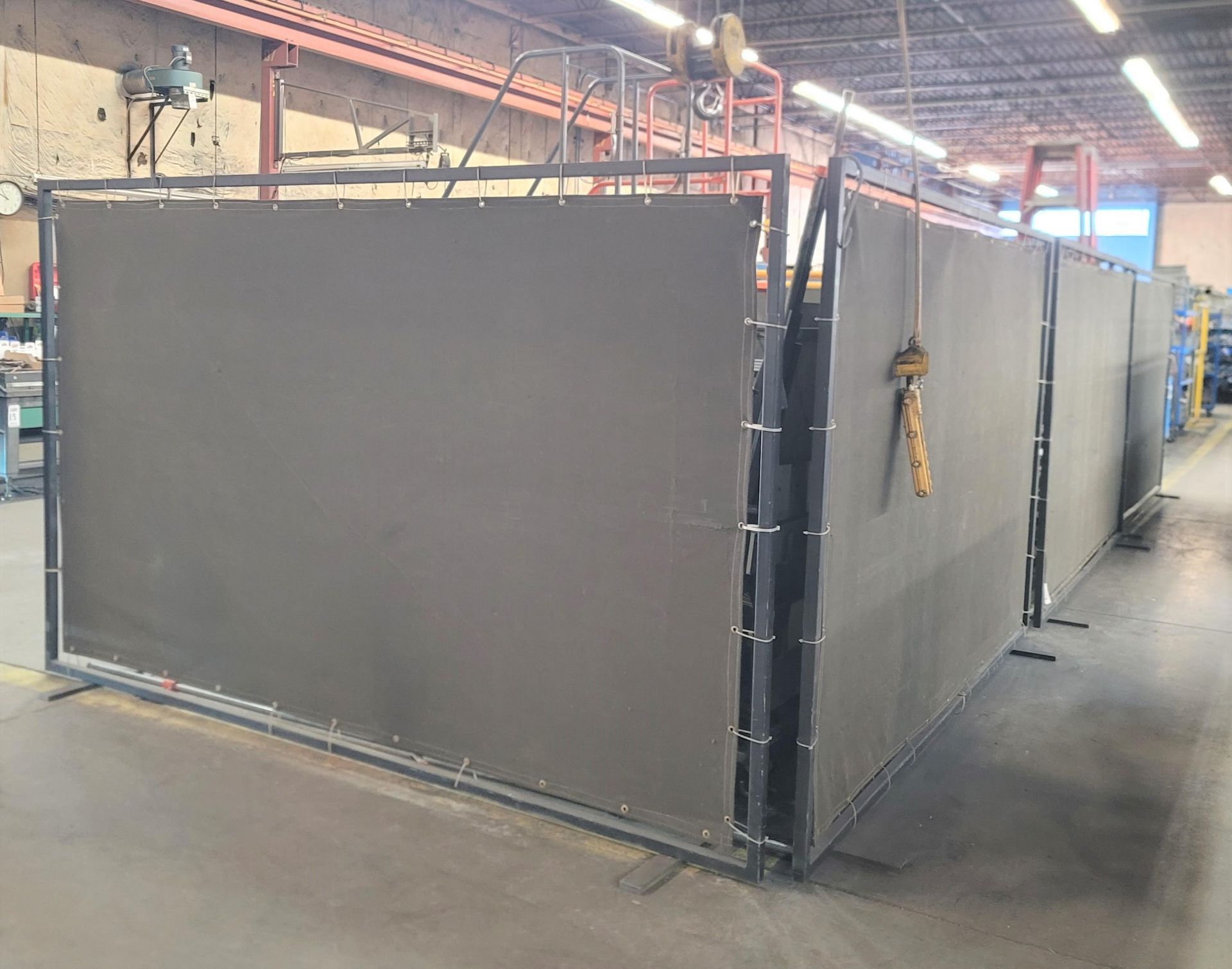 LOT - (4) WELDING SCREENS, 6' X 10' - Image 2 of 2