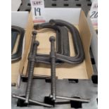 LOT - (3) BESSEY 8" C-CLAMPS