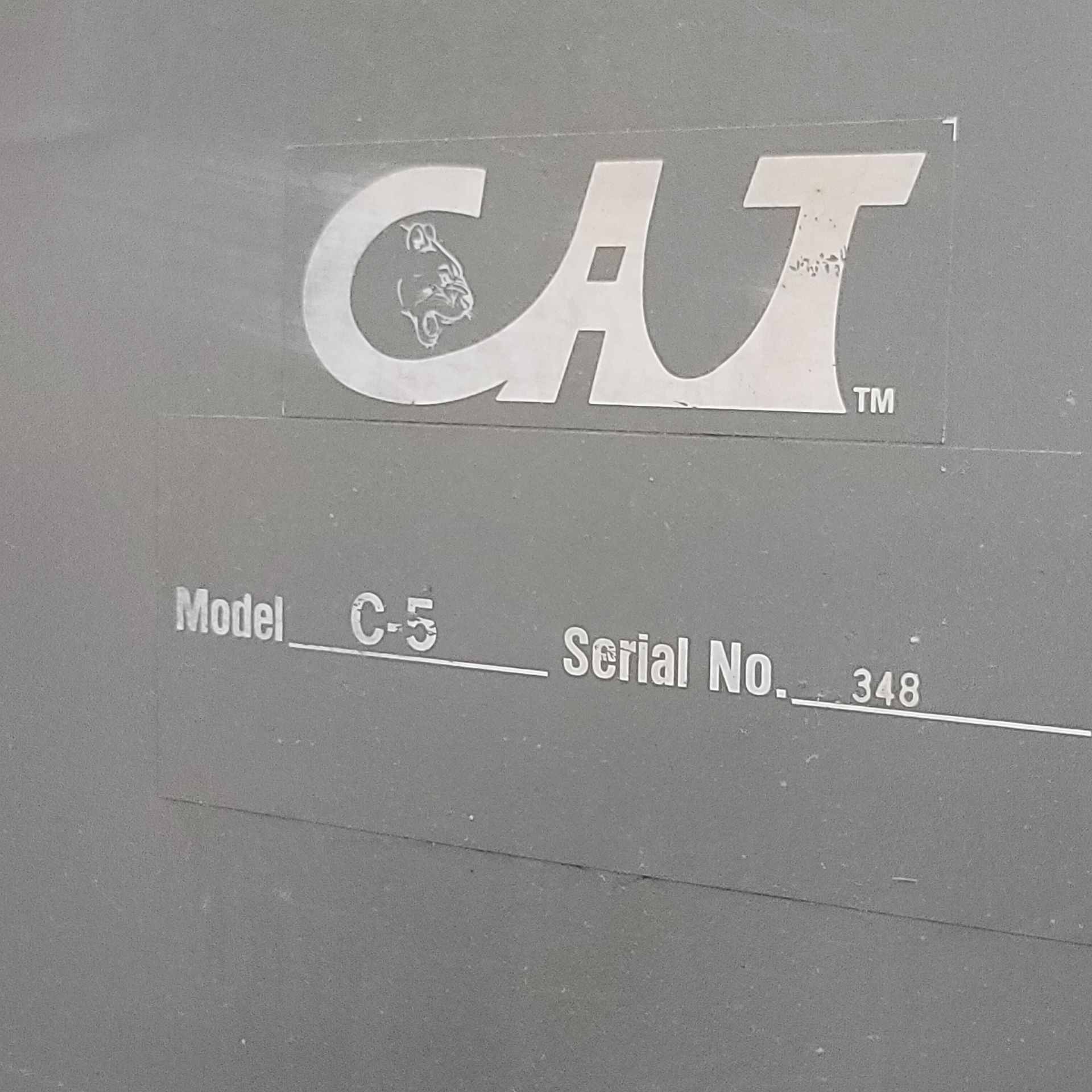 CAT C-5 WET DUST COLLECTOR, 1,750 CFM, S/N 348 - Image 4 of 4