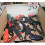 LOT - ASSORTED COLLET WRENCHES & ALLEN WRENCHES