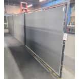 LOT - (4) WELDING SCREENS, 6' X 10'