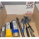 LOT - BULL AND TAPERED MILLS, COUNTERSINKS, ETC.