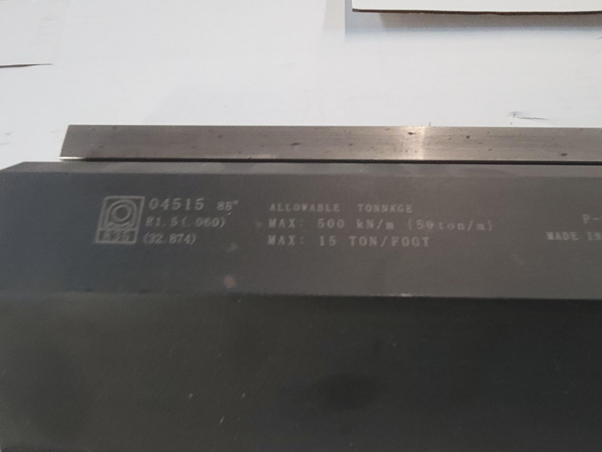 PRESS BRAKE DIE - Image 3 of 3