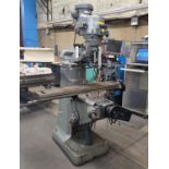 BRIDGEPORT VERTICAL MILL, ACU-RITE CNC CONTROL, POWER FEED, S/N BR276672, J-HEAD S/N J305517