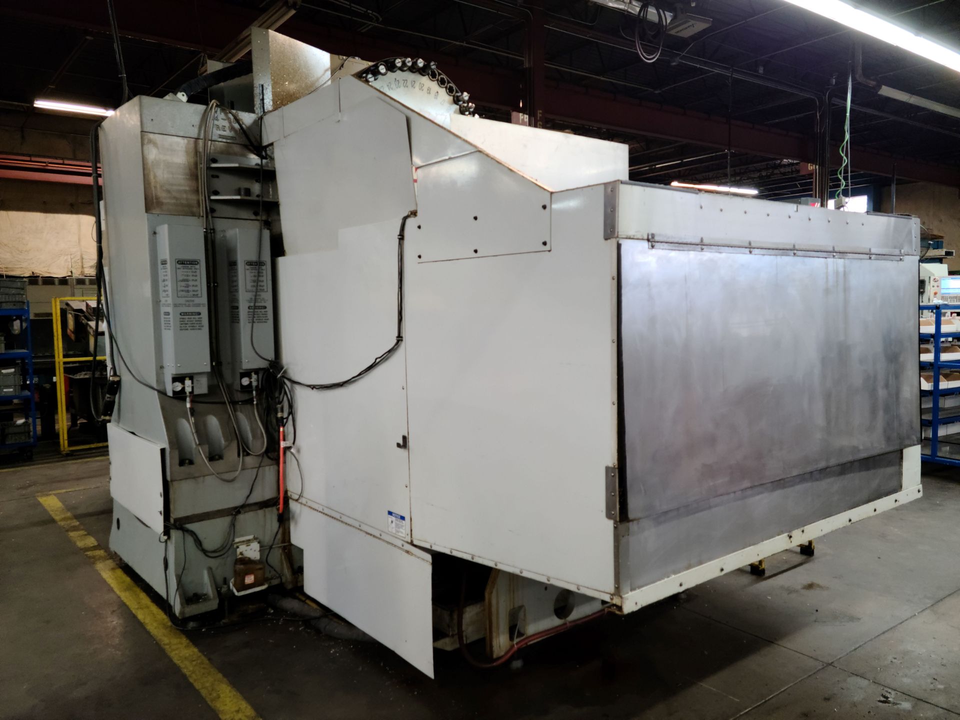 2004 HAAS VF-11B/40 VERTICAL MACHINING CENTER, XYZ TRAVELS: 120" X 40" X 30", 120" X 28" TABLE, 7500 - Image 18 of 19