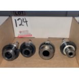 LOT - (4) CAT 40 TOOL HOLDERS