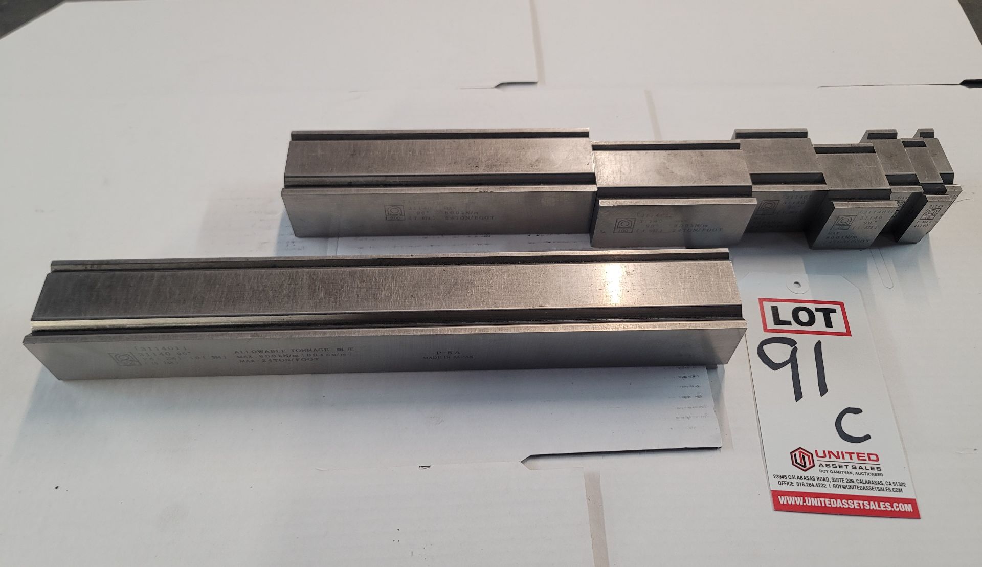 LOT - PRESS BRAKE DIES