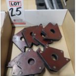 LOT - 90 DEGREE WELDING ANGLE MAGNETS