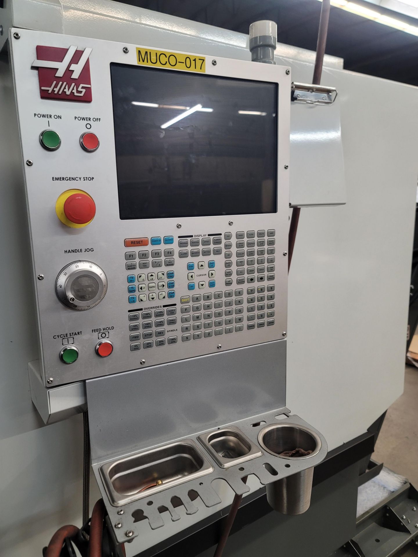 2021 HAAS ST-35Y CNC TURNING CENTER, LIVE MILLING, 12" CHUCK, MAX PART SWING 21" - Image 9 of 21