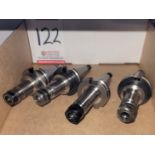 LOT - (4) CAT 40 TOOL HOLDERS