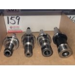 LOT - (4) CAT 40 TOOL HOLDERS