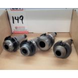 LOT - (4) CAT 40 TOOL HOLDERS