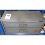 HUOT 4-DRAWER TOOLING CHEST, 26" X 12", EMPTY