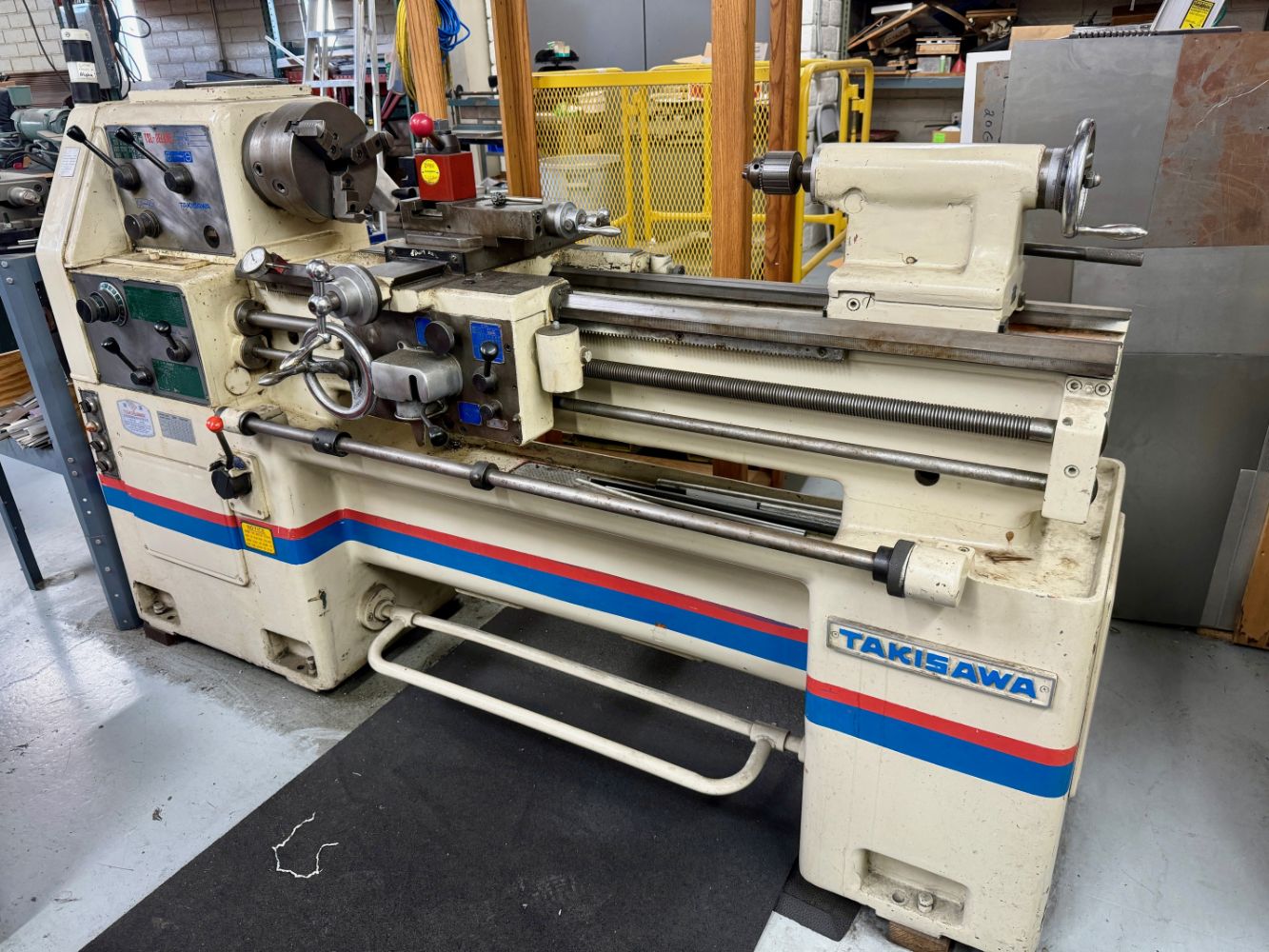 HAEGER INSERTION PRESS, ROUSELLE #4W GAP FRAME PRESS, PEXTO SHEARS, TAKISAWA LATHE, VERTICAL MILL, WAVE SOLDERING, L-BAR SEALER & SHRINK TUNNEL