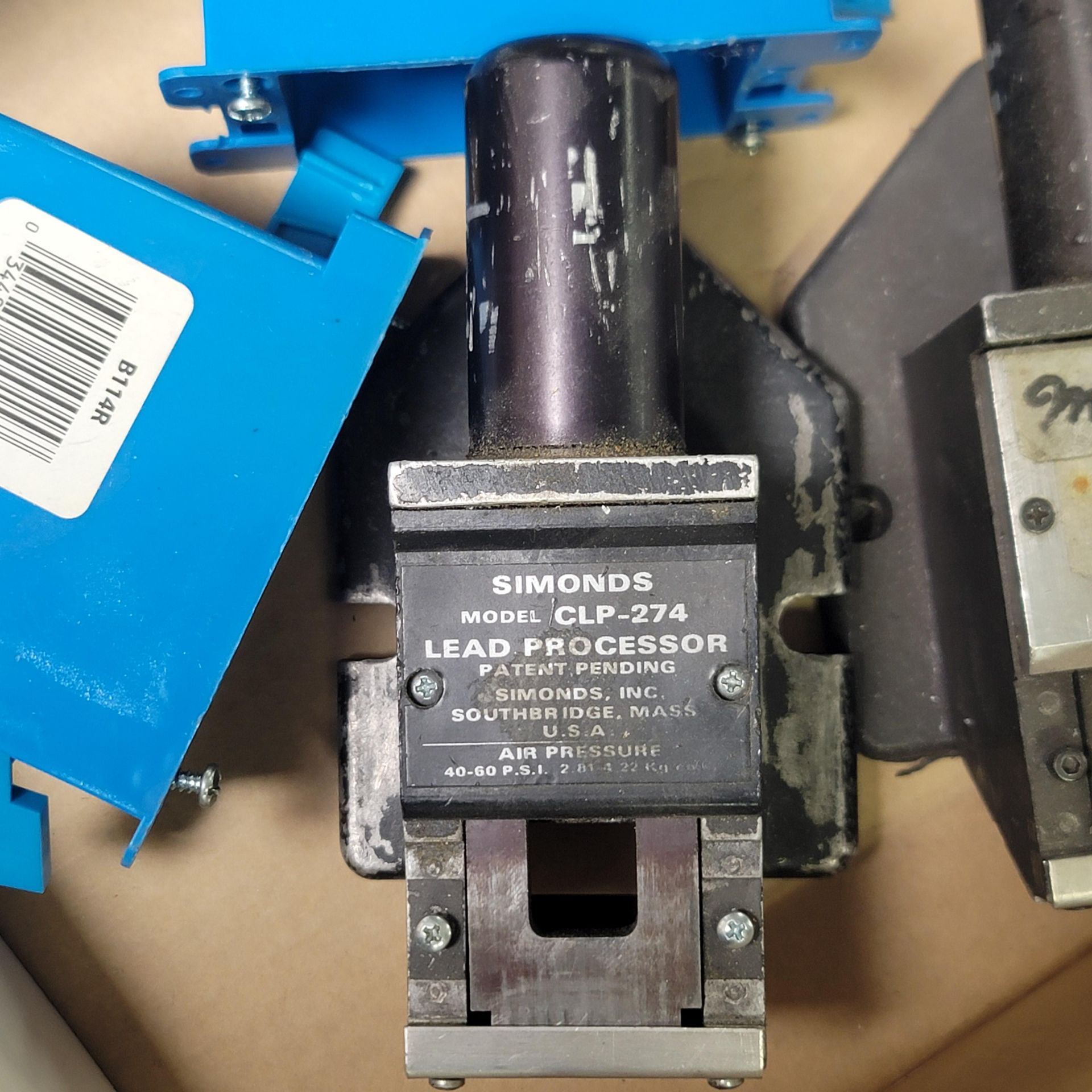 LOT - (2) SIMONDS CLP-274 COMPONENT LEAD PROCESSING TOOLS, ELECTRICAL WALL BOXES - Image 2 of 2