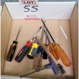 LOT - SCREWDRIVERS AND OTHER HAND TOOLS